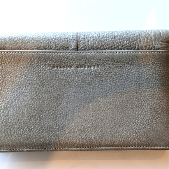 Status Anxiety Triple Threat Leather Wallet Grey + Rose Gold hardware - Picture 7 of 7